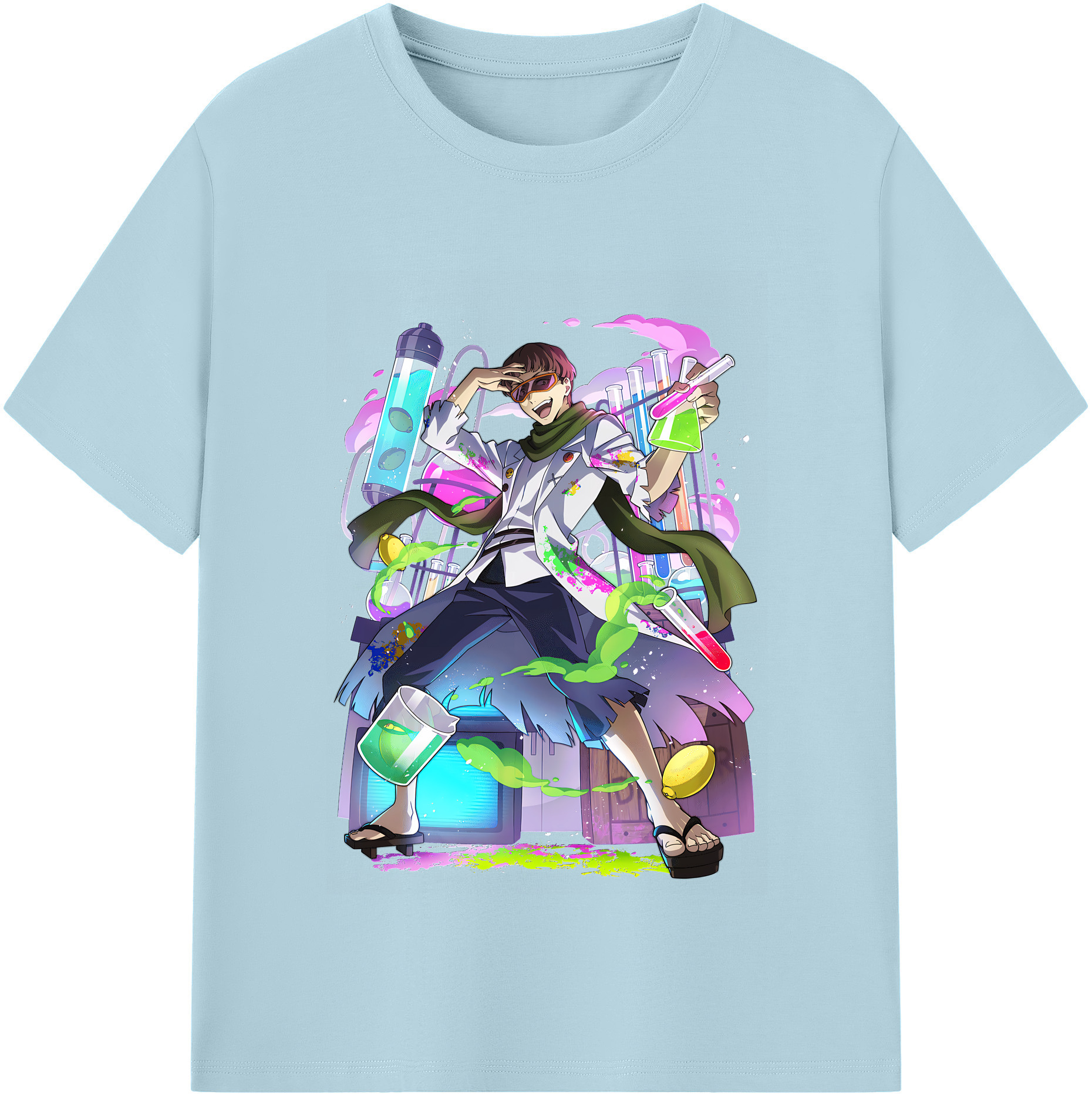 （画像用） 文豪ストレイドッグス Bungo Stray Dogs 綿100％半袖Tシャツ（フロントプリント）